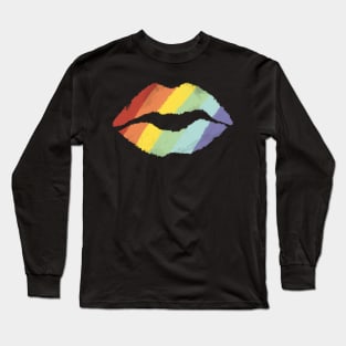 Rainbow Kiss Long Sleeve T-Shirt